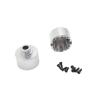 BAIJAC Steel Diff Gear Differential Gears and Metal Differential Shell for Wltoys 104001 1/10 RC Car Upgrade Parts Accessories ( Color : As Shown ) view 2