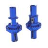 BAIJAC 2Pcs Metal Adjustable Differential for Wltoys 284131 K969 K989 P929 MINI-Q AWD IW04M AMZ 1/28 RC Car Upgrade Parts (Color : Blue) view 1