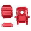 Metal Front Rear Gearbox Case Housing Set for Arrma 1/8 Kraton Outcast Senton Typhon Talion 1/7 Infraction RC Car ( Color : Blue ) view 3