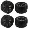 BAIJAC 4Pcs Tires Tyre Wheel for XINLEHONG 9125 9116 X9115 X9116 GPTOYS S911 S912 1/12 RC Car Spare Parts Accessories ( Color : As Shown ) view 1