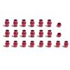 BAIJAC Complete 22Pcs Aluminum Alloy Pivot Ball Head Set for Arrma 1/10 4X4 Granite Big Rock Senton Typhon Upgrade Parts ( Color : Red )