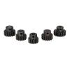 5Pcs 8195 5Mm M1 13T 14T 15T 16T 17T Pinion Motor Gear for Zd Racing 9116/V3 9020-V3 9021-V3 9203 1/8 Rc Car Parts ( Color : Black ) view 3