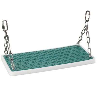 Dakzhou Swing Seat Heavy Duty, Non Slip Tree Swing Set Playground Swing Set Accessories for Kid Indoor Outdoor Backyard,Green