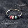 STORYJEWELLERY Fidget Ring, Sterling Silver Anxiety Rings for Women, Spinner Ring, Silent Spinning Silver Stress Rings, 925 Sterling Silver Fidget Jewelry, Womens Gifts, Size 5 view 3