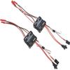 DKKY RC Brushed ESC 40A, RC Motor Electric Speed Controller for 1/16 1/18 1/24 RC Crawler AX24 FCX24 FCX18 RC Accessories Parts view 1