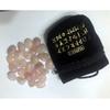 Natural Meditation Crystal 25PCS Stone Rune Fortune-Telling Runes Stones Runes Divination Crystals Runas Fortune-Telling Rune Engraved runas Crystal Stone (Color : C) view 3