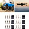 100 Sets of Terminal Connectors 3 Pin Servo Connector Kit Solder to JR Receiver for RC Airplane Model view 3