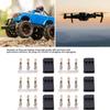 100 Sets of Terminal Connectors 3 Pin Servo Connector Kit Solder to JR Receiver for RC Airplane Model view 4