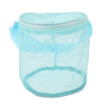 DOITOOL Outdoor Boys and Girls Mesh Bucket Beach Bag Portable Sand Toy Organizer for Beach Play Lightweight and Capacity for Boy Girl of Ages