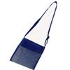 Kids Beach Toys Mesh Bag, Mesh Beach Tote Foldable Storage Beach Storage Bag Swimming Mesh Bag Laundry Tote Backpack Grocery Storage Beach Toys Keep Away from Sand and Water (Blue) view 3