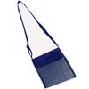 Kids Beach Toys Mesh Bag, Mesh Beach Tote Foldable Storage Beach Storage Bag Swimming Mesh Bag Laundry Tote Backpack Grocery Storage Beach Toys Keep Away from Sand and Water (Blue) view 4