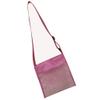Kids Beach Toys Mesh Bag, Mesh Beach Tote Foldable Storage Beach Storage Bag Swimming Mesh Bag Laundry Tote Backpack Grocery Storage Beach Toys Keep Away from Sand and Water (Pink) view 4