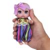 Beem Jun 6" Cute Small Baby Doll Newborn Baby All Vinyl Reborn Baby Dolls for Girls Swivel Mini Dolls 16 cm Crying Baby DIY Toys for Ages 3+(Purple) view 1