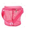 DOITOOL Boys and Girls Capacity Mesh Beach Bag for Toys and Shells Lightweight and Portable Sand Storage for Outdoor Fun and Beach Trips view 3