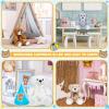Aoriher 28 Pcs 13.7'' Christmas Bears Bulk Stuffed Animals Plush Toys with Ribbon Bow Cute Bear Dolls Xmas Toys for Birthday Wedding Home Party Favors Decorations view 4