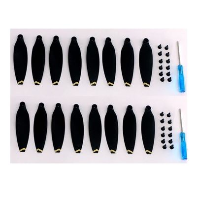 Drone Accessories for FIMI X8 Mini 8PCS Propeller Blade Props Spare Parts Quick-Release CW/CCW Propeller Guard for FIMI X8 Mini Drone Accessories Replaceable (Color : 2 Set Gold)
