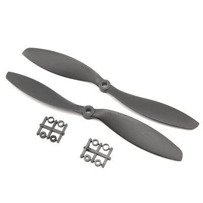 Drone Accessories for Gemfan Carbon Nylon Propeller 7038 8038 8045 9047 1038 1045 1050 1147 1245 with Adapter for RC Multirotor Airplane Fixed-Wing Replaceable (Color : 1Pair 1150)