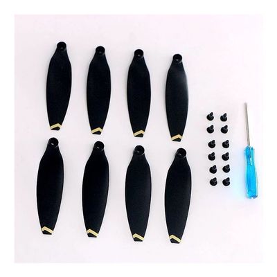 KEYESMINER Drone Accessories for FIMI X8 Mini 8PCS Propeller Blade Props Spare Parts Quick-Release CW/CCW Propeller Guard for FIMI X8 Mini Drone Accessories Replaceable (Color : 1 Set Gold)
