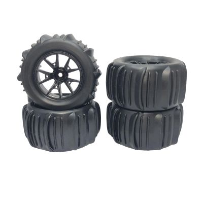 Fancyes Sand Snow Desert Tire Desert Wheels with Paddle Tires for 144001 124019 12424001 1/12, 1/14 1/16 RC Buggy Truck Accessories DIY Modification
