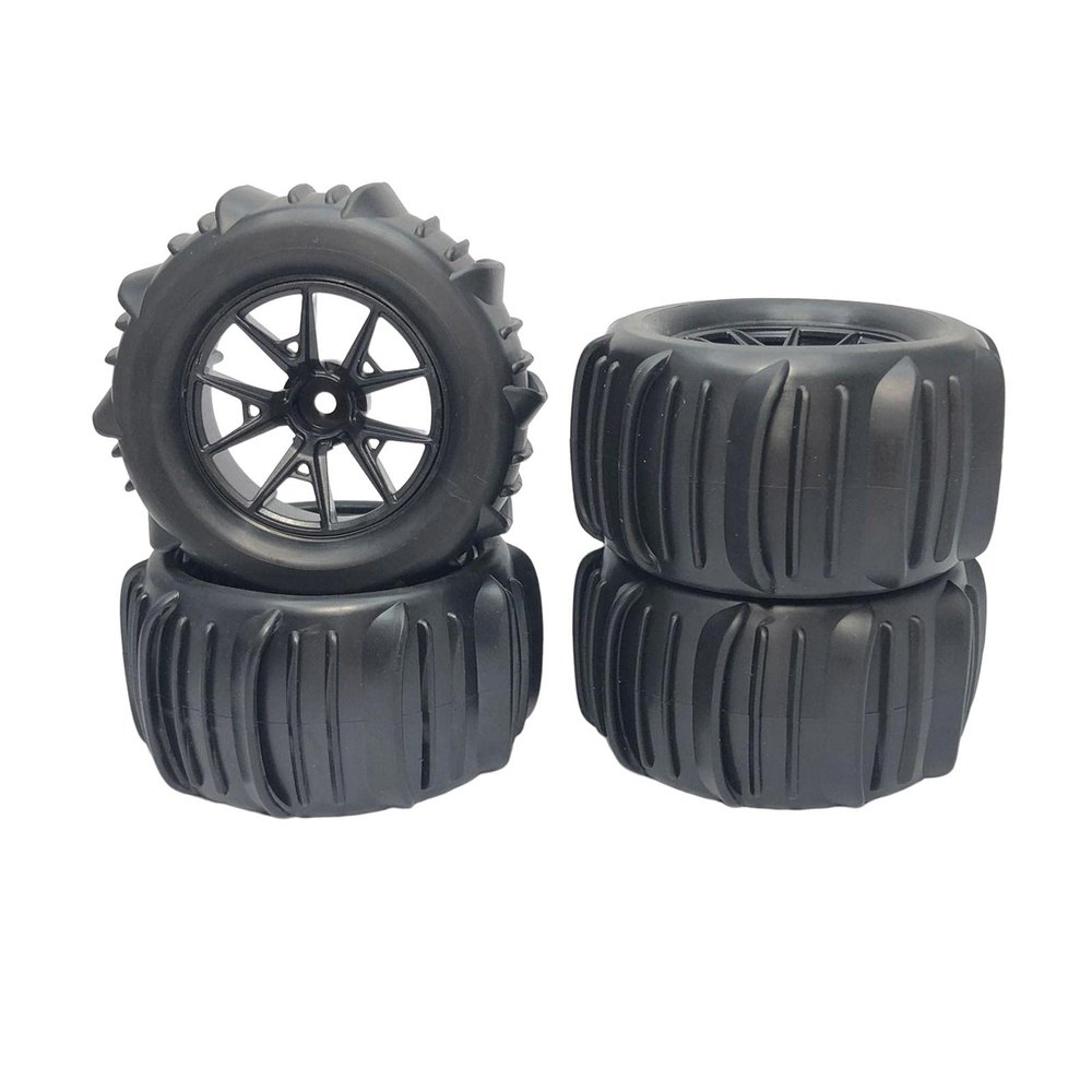 Fancyes Sand Snow Desert Tire Desert Wheels with Paddle Tires for 144001 124019 12424001 1/12, 1/14 1/16 RC Buggy Truck Accessories DIY Modification