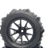 Fancyes Sand Snow Desert Tire Desert Wheels with Paddle Tires for 144001 124019 12424001 1/12, 1/14 1/16 RC Buggy Truck Accessories DIY Modification view 3
