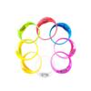 Yooce Voice Activated Sound Control LED Flashing Bracelet Wristband Bangle for Christmas Party Favors, 8Pcs view 1
