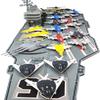33 Inch Aircraft Carrier Toy with Soldiers Military Vehicles (18 Fighter Jets + 2 Destroyer Ship Combo) view 3