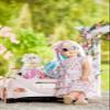 American Girl Truly Me 18-inch Doll Pink Remote-Control Sports Car Playset with Working Doors & Headlights, For Ages 6+ view 3