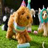 American Girl Truly Me 18-inch Doll Pet Daffodil Doodle Dog with Magnetic Mouth to Hold Her Barbell Toy, For Ages 6+ view 3
