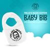 Trejo's Tacos Cotton Baby Bib with Adjustable Velcro Fastener - Bib for Infants, Newborns, Toddlers - Soft, Absorbent Drool for Boys and Girls view 2