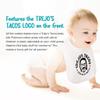 Trejo's Tacos Cotton Baby Bib with Adjustable Velcro Fastener - Bib for Infants, Newborns, Toddlers - Soft, Absorbent Drool for Boys and Girls view 3