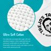 Trejo's Tacos Cotton Baby Bib with Adjustable Velcro Fastener - Bib for Infants, Newborns, Toddlers - Soft, Absorbent Drool for Boys and Girls view 4