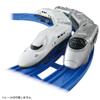 Takara Tomy Plarail Shinkansen YEAR2022 400 Series Tsubasa & E4 Series Max Connection Set view 2
