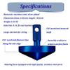 Spinning Top Stainless Steel Precision Gyroscope Spin Anti-Gravity Spinner Top Perfect Balance Desktop Toy, Unique Gift for Men/Adults (Blue) view 3