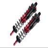 GPM Aluminum 6061-T6 Front L-Shape Piggy Back (Built-in Piston Spring) Adjustable Spring Dampers 128Mm - 2Pc Set ForTRAXXAS 1/8 4Wd Sledge Monster Truck-95076-4 (Red) view 1