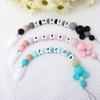 Panny & Mody Handmade Pacifier Clip with Custom Name - Durable Stroller Holder for Boys and Girls view 2