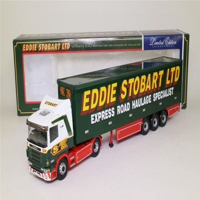 Corgi for Scania Box Trailer Eddie Stobart Limited Edition 1:50 DIECAST Truck Pre-Built Model