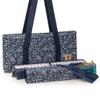 Yellow Mountain Imports American Mahjong Set, Chinoise II with Floral Blue Soft Case - All-in-One Racks with Pushers, Wright Patterson Betting Coins, Dice, & Wind Indicator view 4