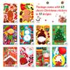 60Sheets Christmas Stickers Crafts for Kids - Make-a- Elf/Nutcracker/Gnomes/Gingerbread House/Santa/Snowman/Xmas Tree, Stocking Stuffers Goodie Bag Gifts Party Favors Supplies (Small Size) view 3