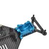 Greendhat Carbon Fiber Lower Deck W/Diff Case Chassis Upgrades for Tamiya TT02 TT02B TT02FT ( Color view 3