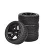 Greendhat 1/10 RC On Road Tires & Aluminum Wheels Rims for Redcat HPI HSP Tamiya TT01 TT02 ( Color : Blue ) view 2