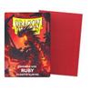 Dragon Shield | Japanese Size Card Matte Sleeves | 60 CT - Smooth & Tough Premium TCG Sleeves - Compatible with Yu-Gi-Oh, Naruto, Cardfight & Vanguard | Ruby view 2