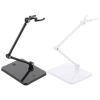 Zerodeko Action Figures Prop Up Model Display Holder Action Figure and Doll Stand Action Figure Display Holder Base Model Support Frame 2Pcs White Black Dolls Show Support Aew Action Figures view 1