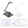 Zerodeko Action Figures Prop Up Model Display Holder Action Figure and Doll Stand Action Figure Display Holder Base Model Support Frame 2Pcs White Black Dolls Show Support Aew Action Figures view 3