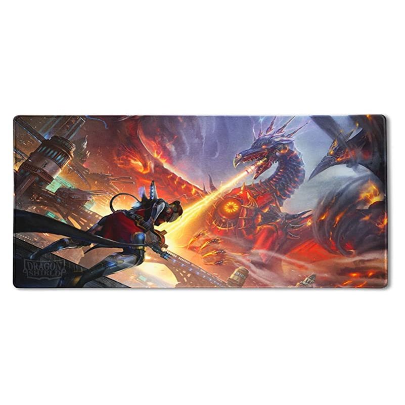 Arcane Tinmen Dragon Shield Playmat Bolt Reaper Smooth & Tough Compatible with Magic The Gathering Commander Deck, Pokemon Cards, Yugioh Cards Play MTG, Yugioh, Pokemon, TCG, OCG