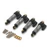4PCS Metal Shock Absorber Damper for 1/18 Scale FMS Toyota Fj Cruiser Land Cruiser Arizona Jeep RC Car Upgrade Parts ( Color : Black ) view 1