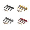 4PCS Metal Shock Absorber Damper for 1/18 Scale FMS Toyota Fj Cruiser Land Cruiser Arizona Jeep RC Car Upgrade Parts ( Color : Black ) view 2