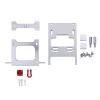 BAIJAC Metal Beam Rear Bumper Servo Fixed Mounting Bracket Upgrade Parts for WPL B14 B24 B16 B36 C14 C24 1/16 RC Car (Color : Silver) view 1