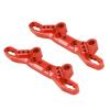 2 PCS Aluminum Alloy Front and Rear Shock Tower for Tamiya TT02 TT-02 TT02T 1/10 RC Car Upgrade Parts Accessories ( Color : Blue ) view 2