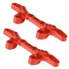 2 PCS Aluminum Alloy Front and Rear Shock Tower for Tamiya TT02 TT-02 TT02T 1/10 RC Car Upgrade Parts Accessories ( Color : Blue ) view 3